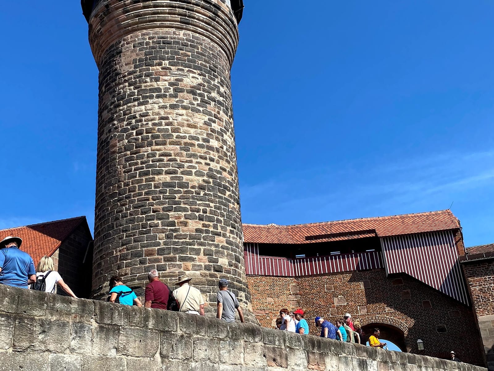 Die Kaiserburg Nürnberg, das Wahrzeichen der Nürnberger Altstadt