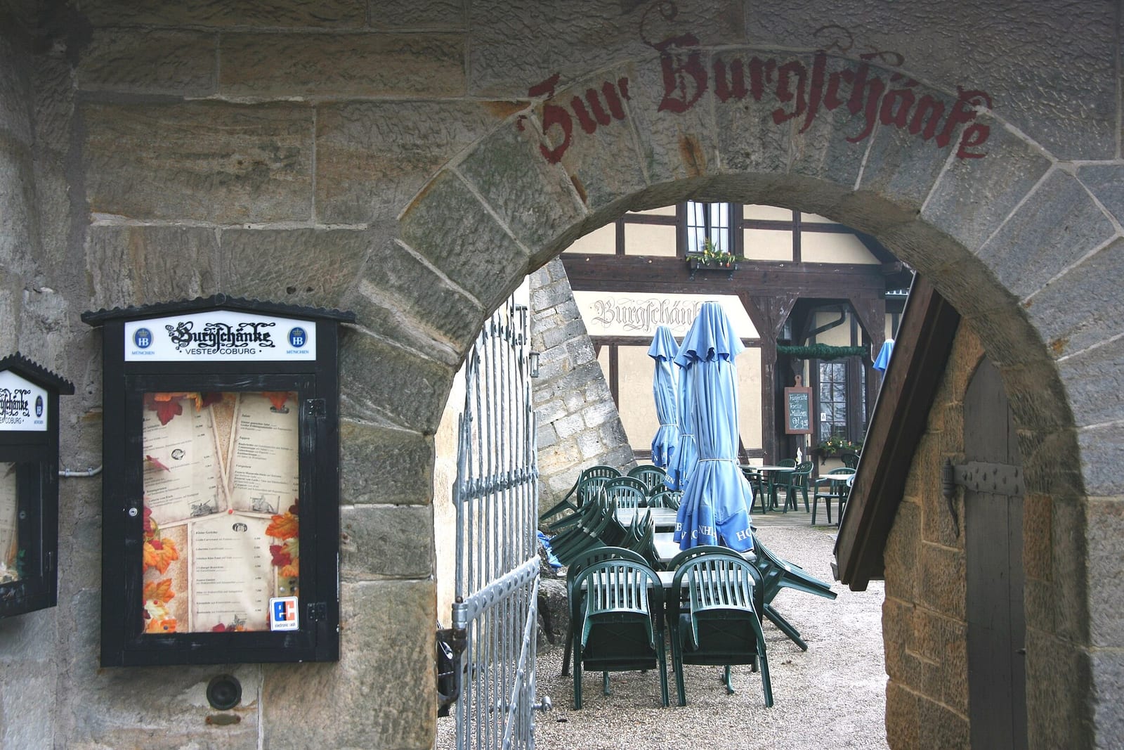 Die Veste Coburg, eine der größten Burganlagen Deutschlands